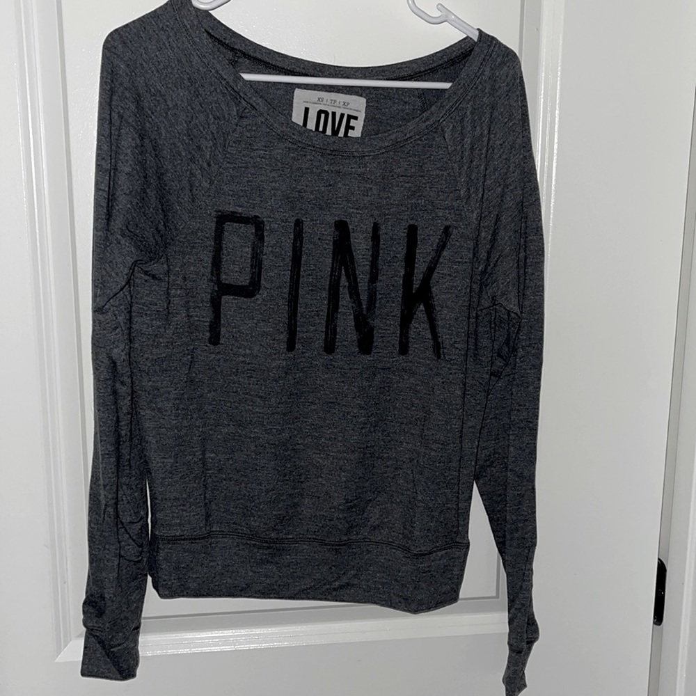 PINK long sleeve size xs, oversize fit